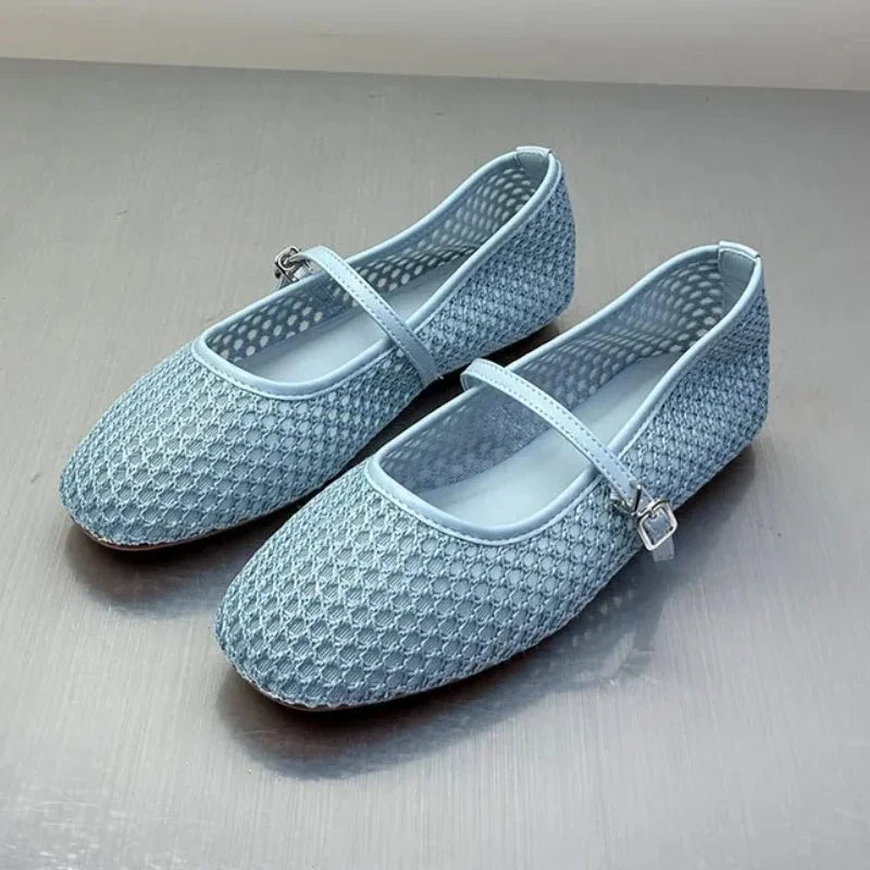 Ballerines en maille Sabrina