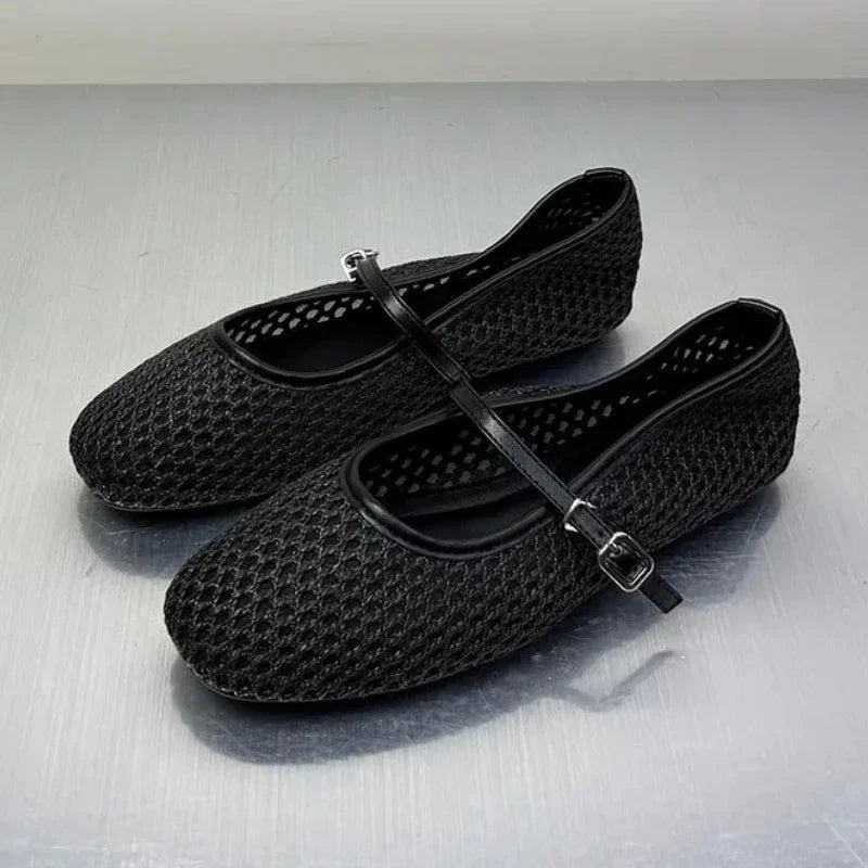 Ballerines en maille Sabrina
