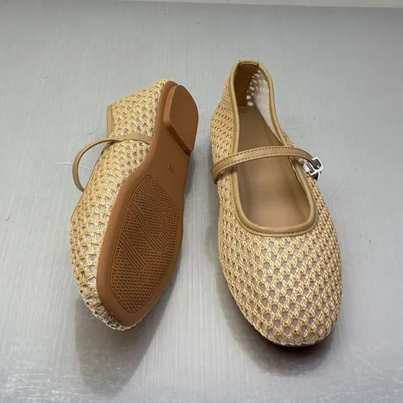 Ballerines en maille Sabrina