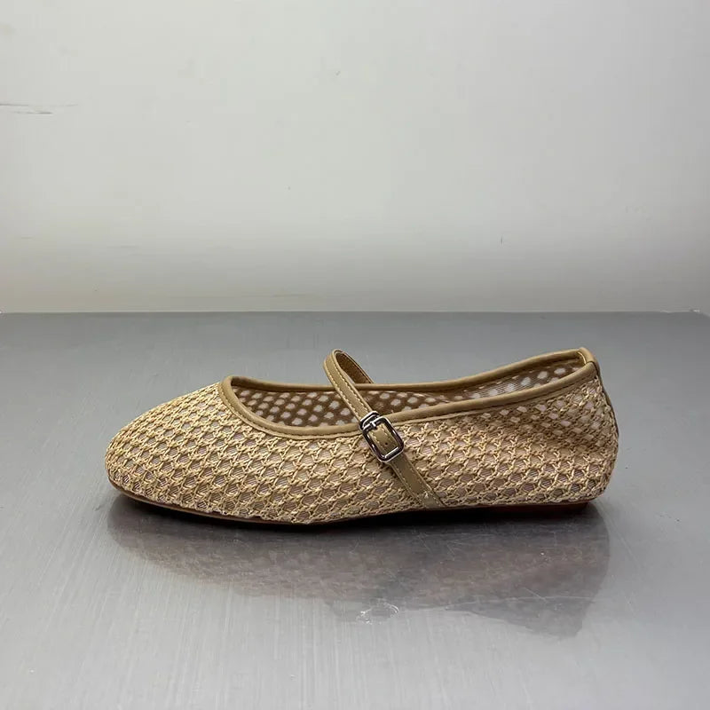 Ballerines en maille Sabrina
