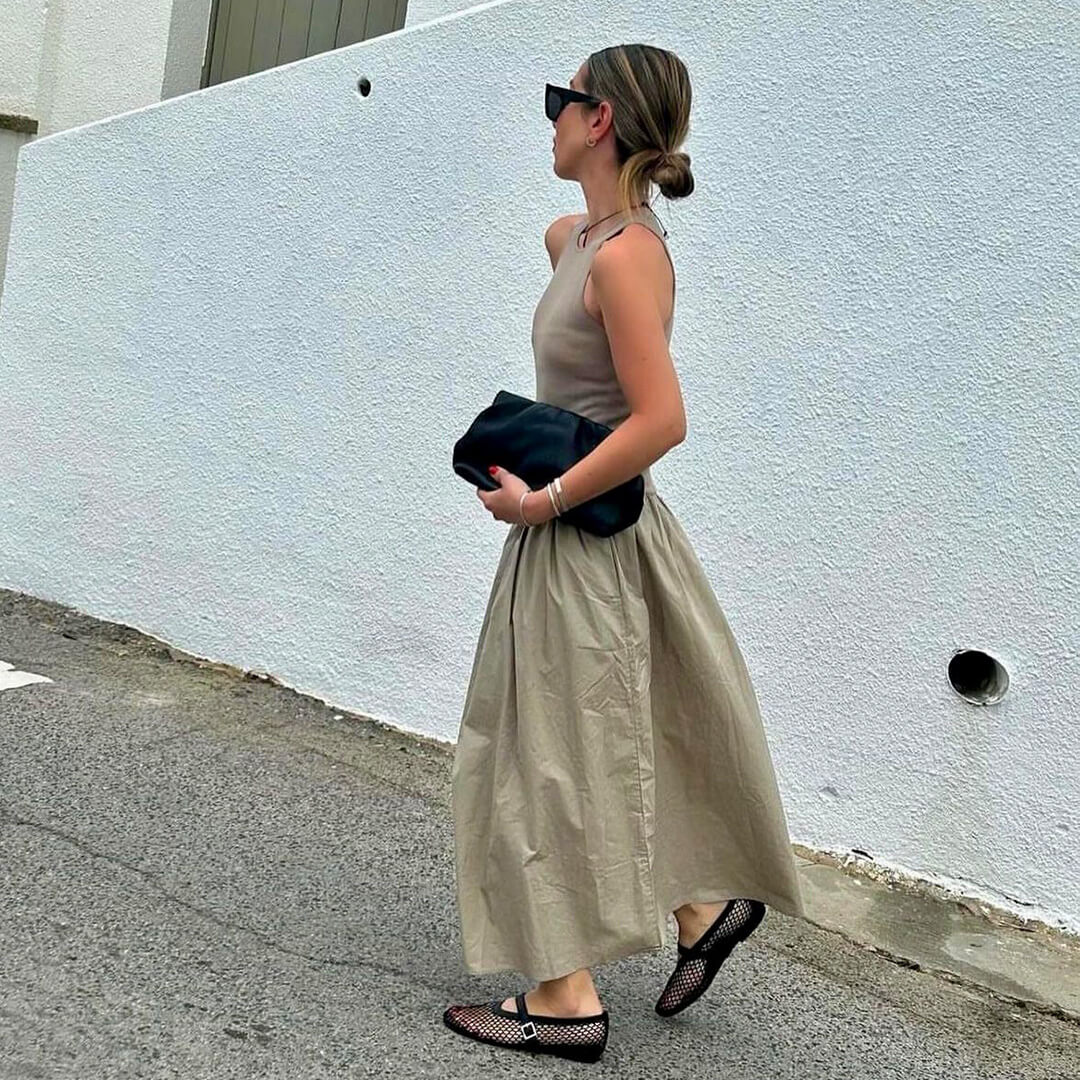 Ballerines en maille Margaux