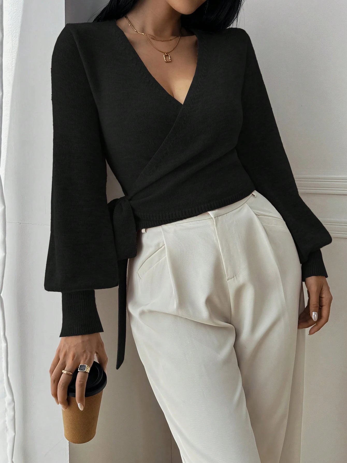 Gilet tricoté Brenda