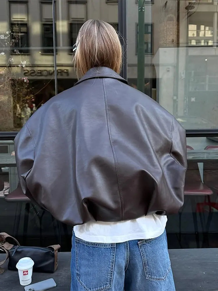 Veste en similicuir vegan Georgia