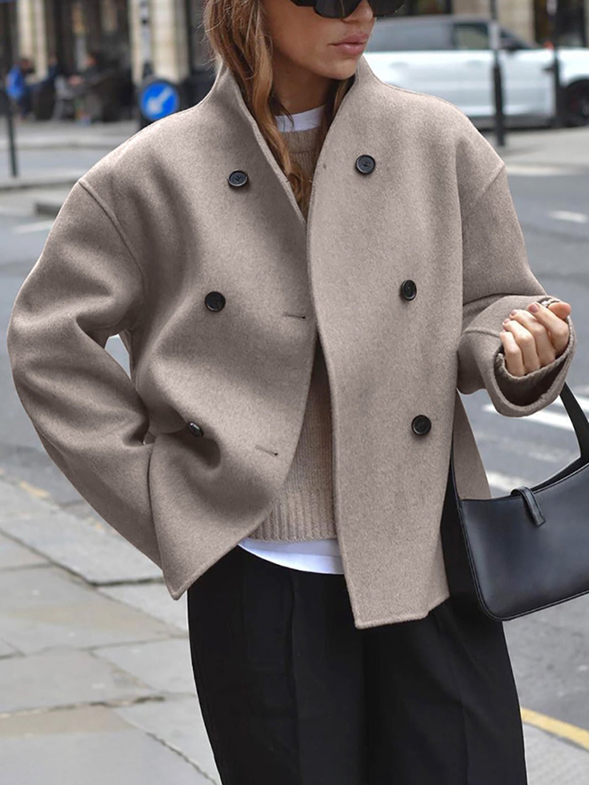 SEAME - Anja Oversized Jacket Grey S