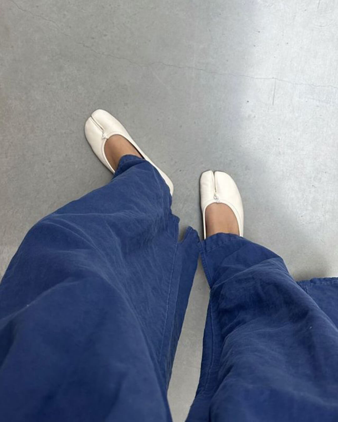 SEAME - Abigail Vegan Leather Flats White 37