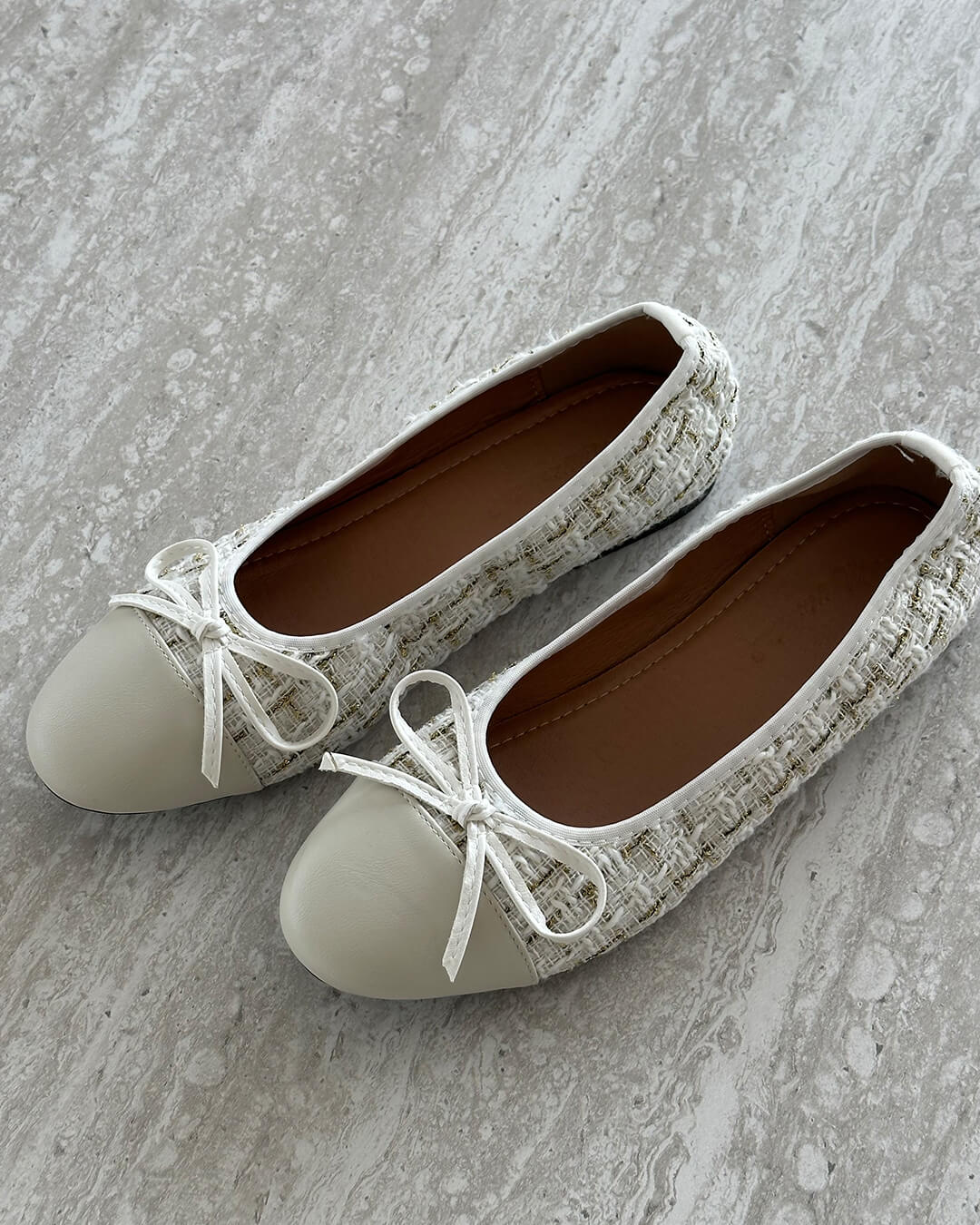SEAME - Marina Loafers Bow White 38